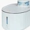 White & Mint Generation 1 Pet Water Purifier, Plug-in Drinking Fountain 10.51" x 7.72" x 7.17"